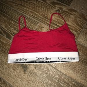 Calvin Klein sports bra